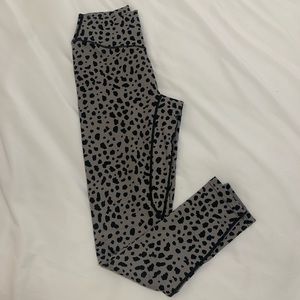 Balance Athletica snow leopard leggings